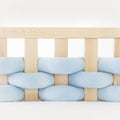 Ochraniacz do łóżeczka Przeplataniec Baby Blue