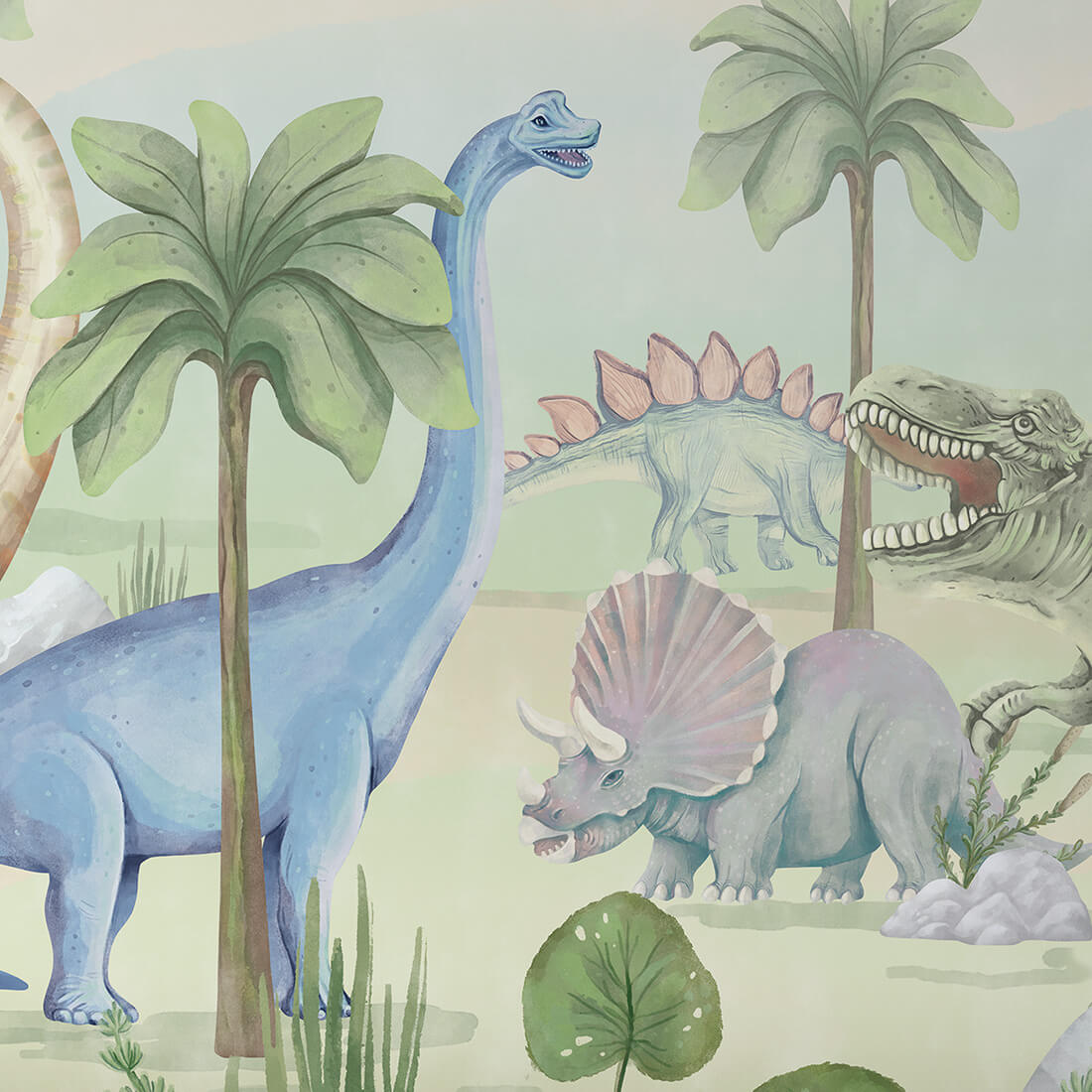 Tapeta na ścianę | Dinozaury