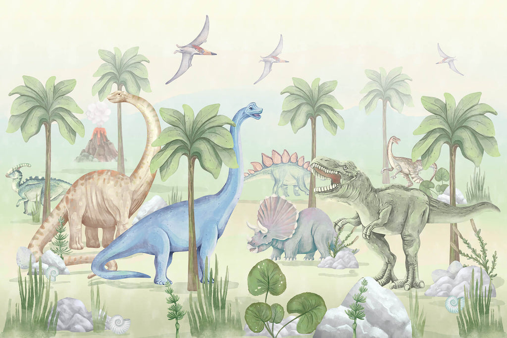 Tapeta na ścianę | Dinozaury
