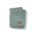 Kocyk Pointelle - Pebble Green