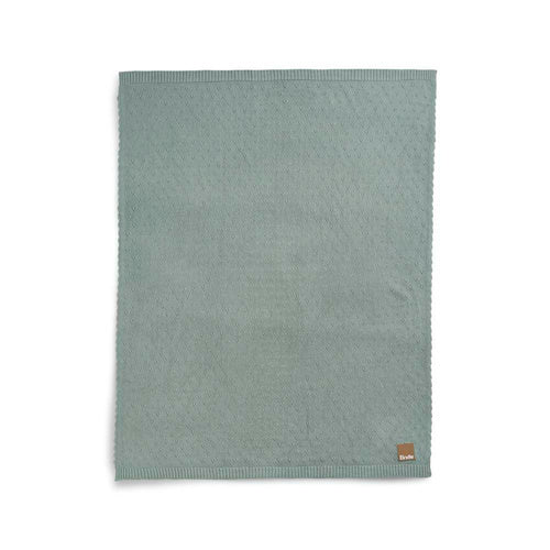 Kocyk Pointelle - Pebble Green