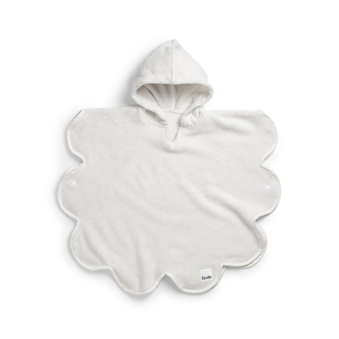 Ponczo kąpielowe | Vanilla White