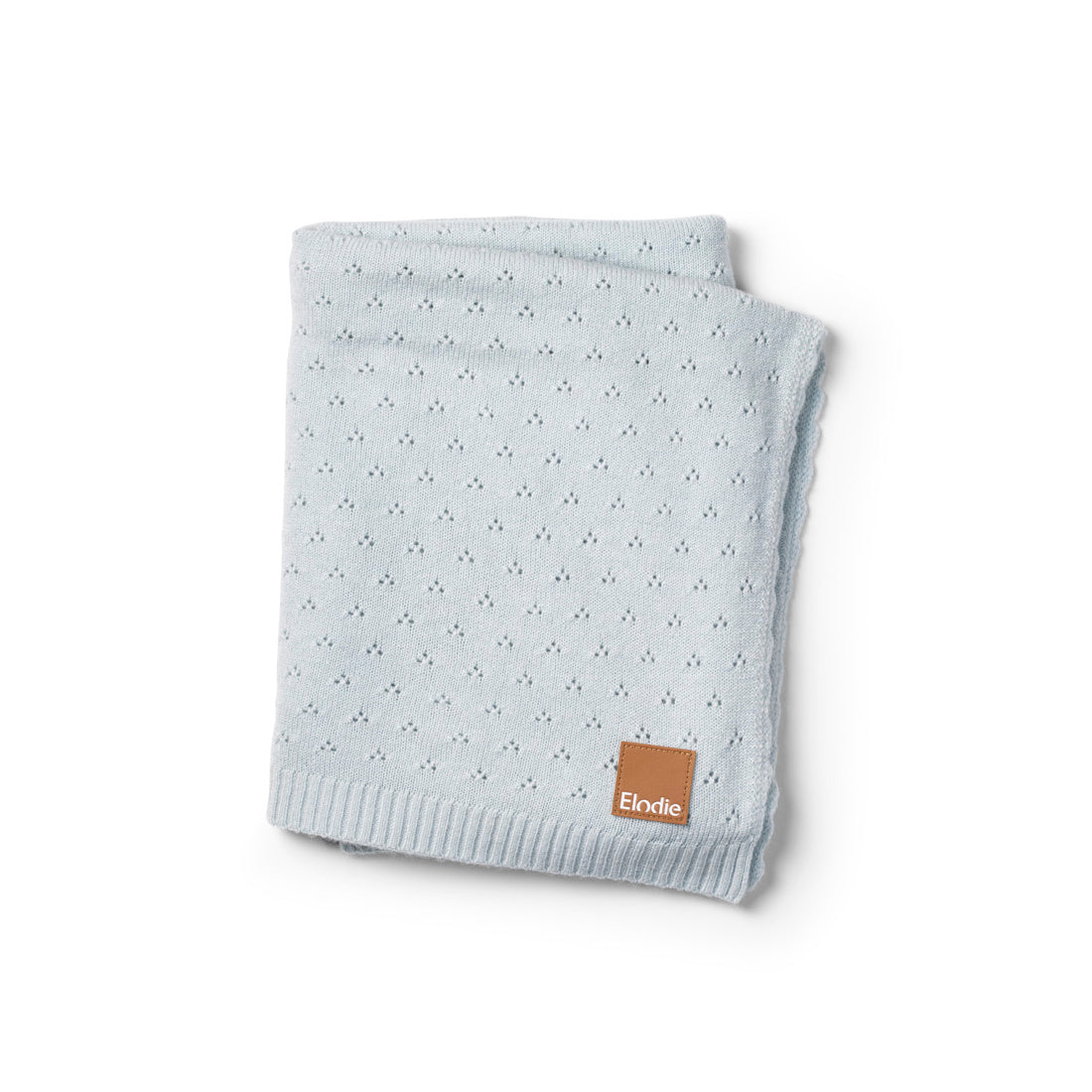 Kocyk Pointelle - Bermuda Blue