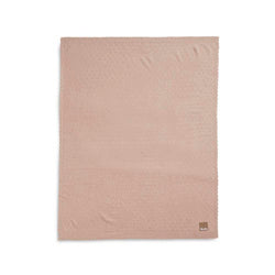 Kocyk Pointelle - Blushing Pink