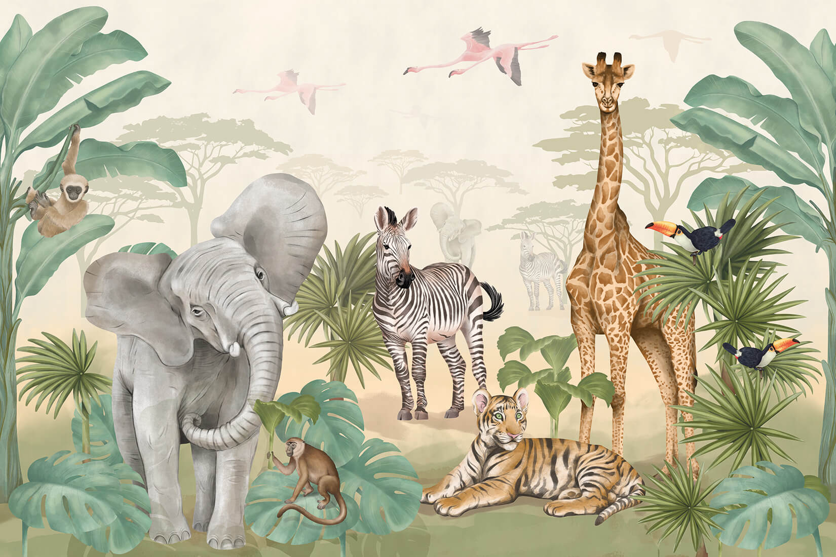 Tapeta na ścianę | Safari