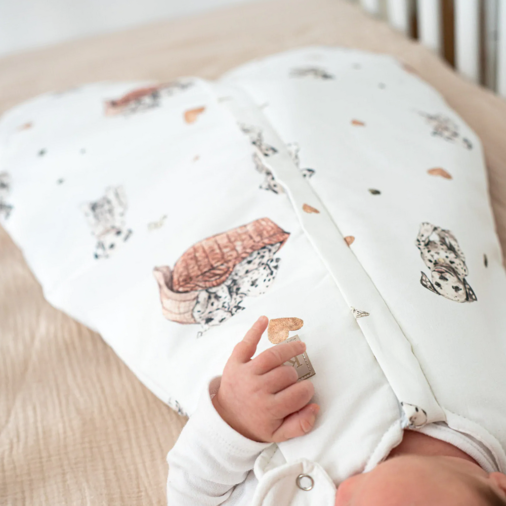 Śpiworek niemowlęcy 1,0 TOG | Dalmatyńczyki